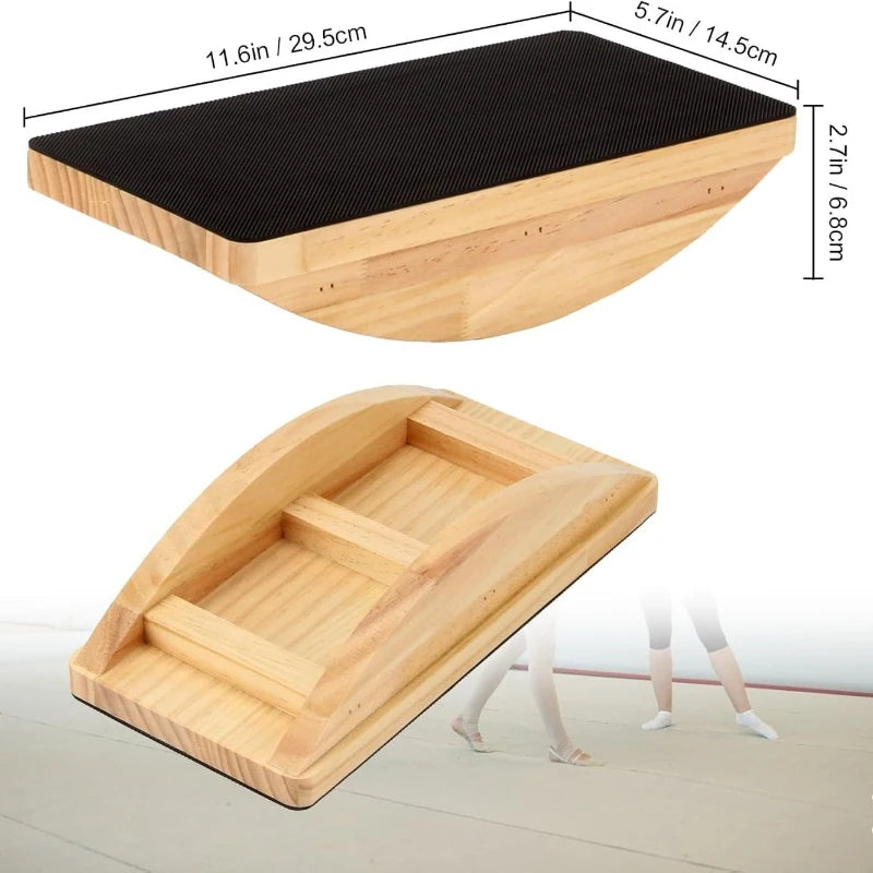 Professional Wooden Balance Board Core Training