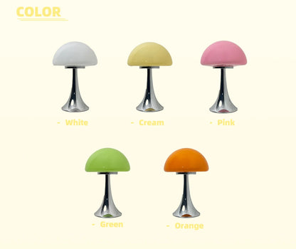 Jellyfish Dome Glass Table Lamp Coastal Modern Bedside