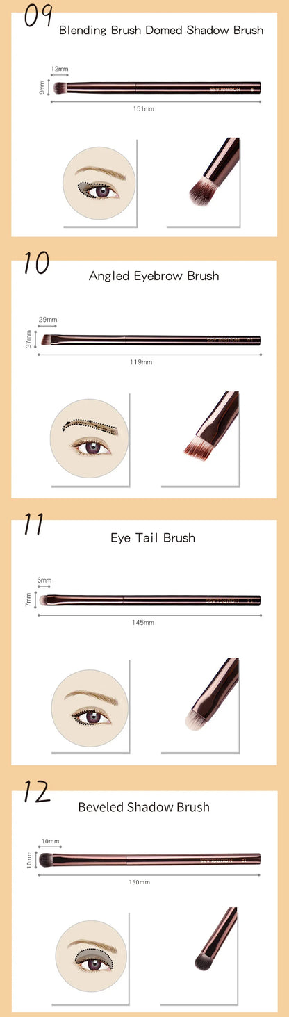 Hourglass Makeup Brushes Powder Foundation Concealer