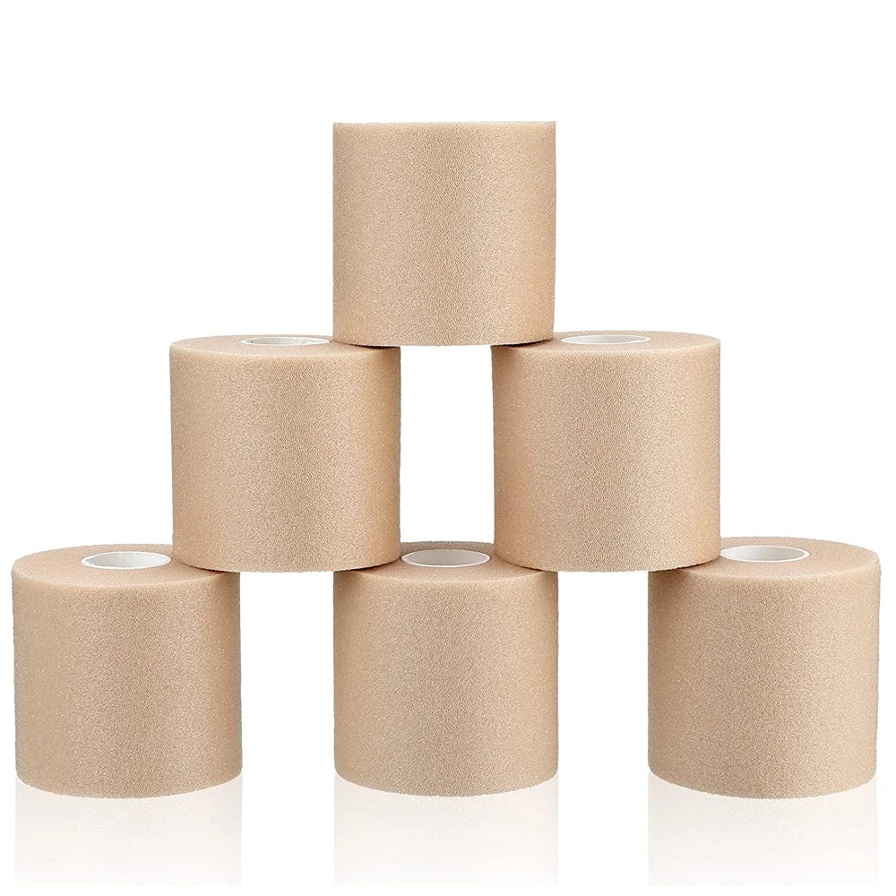 3Roll Self Adhesive Bandage Wrap Cohesive Wrap for All Sports