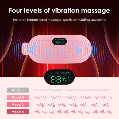 Electric Heating Pad Menstrual Cramp Massager Belt Women
