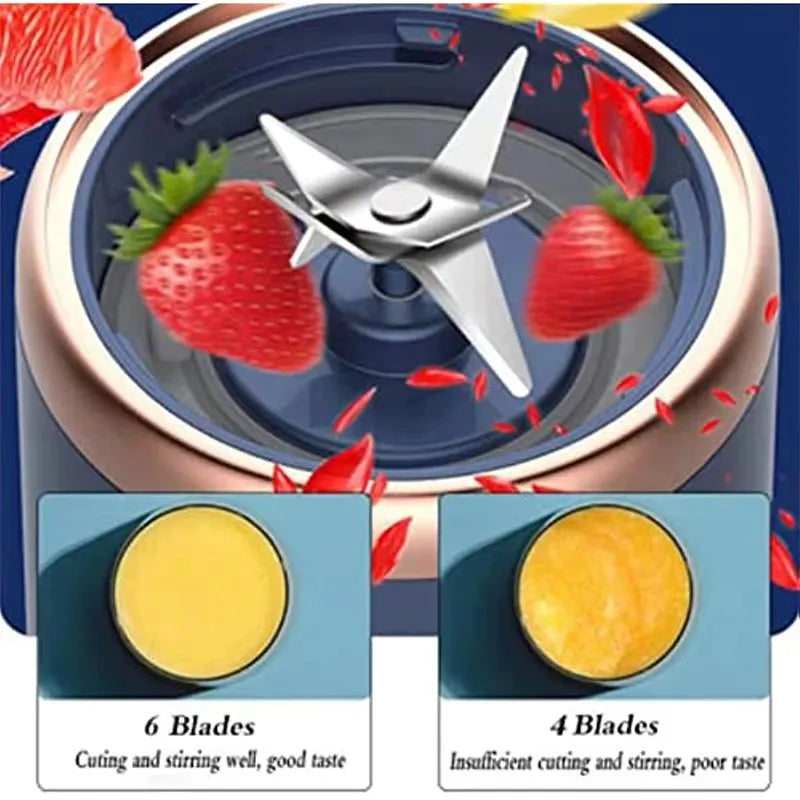400ML Fruit Electric Juicer Food Milkshake Mixer Machine