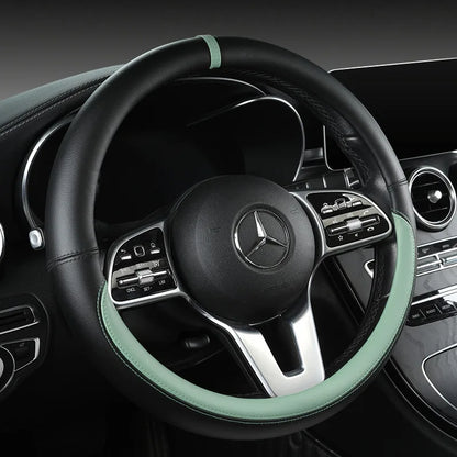 All-Nappa Leather Steering Wheel Cover Leather