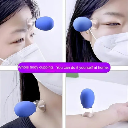 Silicone Cupping Massage Cup Massager Vacuum