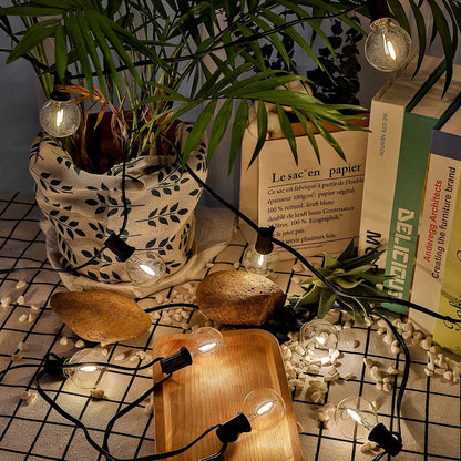 Garland String Lights LED Outdoor Patio String Lights
