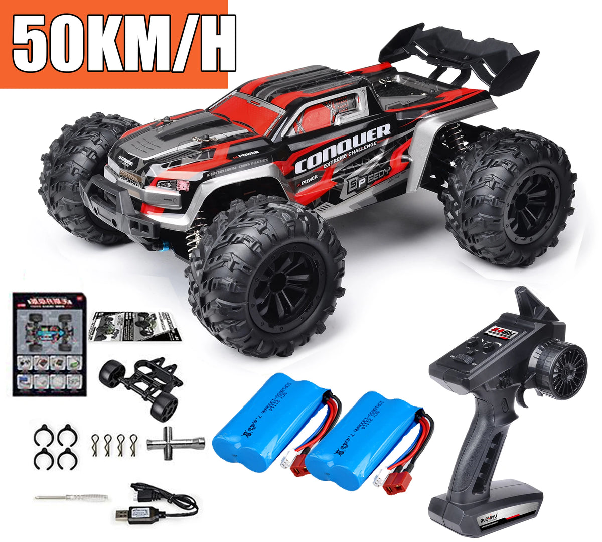 Rc Car Off Road 4x4 High Speed 75KM/H Remote Control