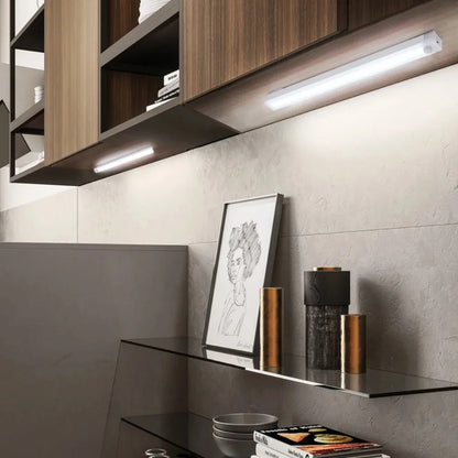 Motion Sensor Wireless LED Night Light USB Rechargeable Long Strip