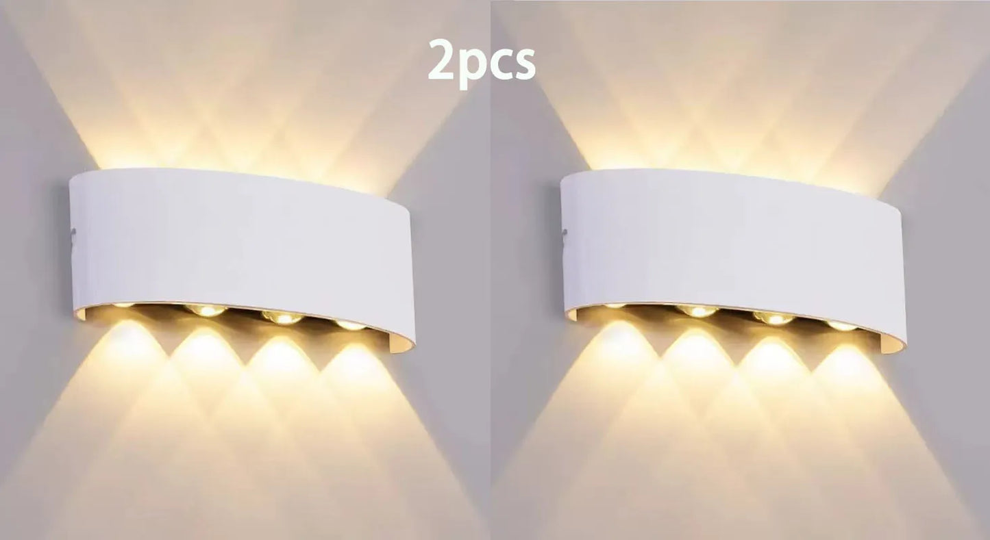 Tuya  Up and Down Wall Light Smart Life APP RGB Outdoor