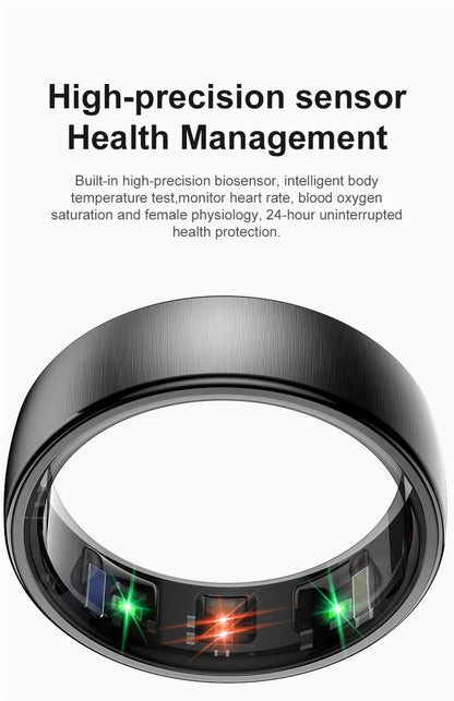 R10 Smart Ring with Charging Dock Men Women Multi-sport Mode