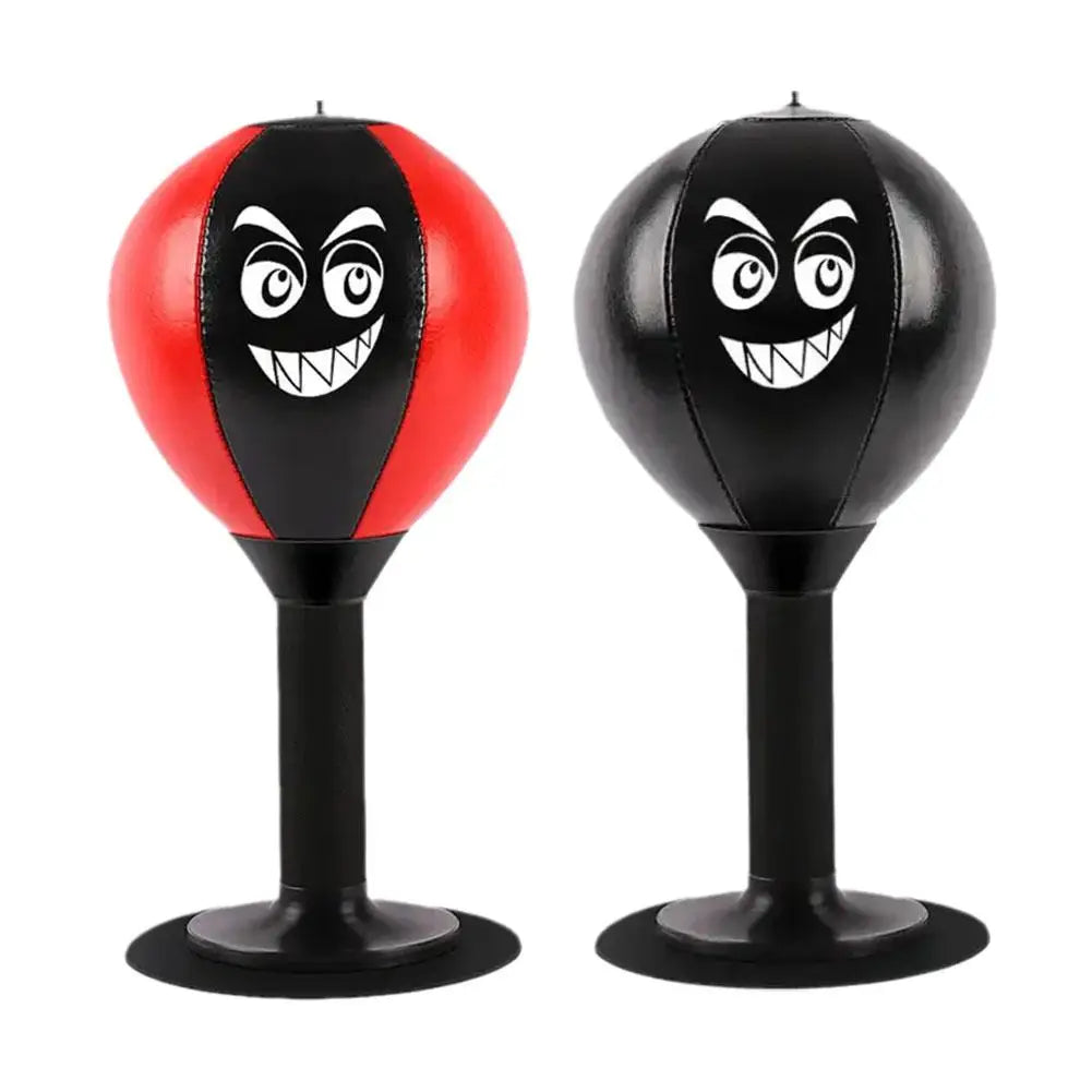 Stress Reliever Punching Bag Toy With Suction Cup