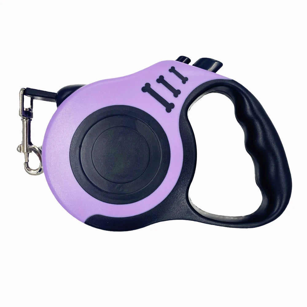 Retractable Pet Dog Leash Dogs Hiking Walking Traction Rope