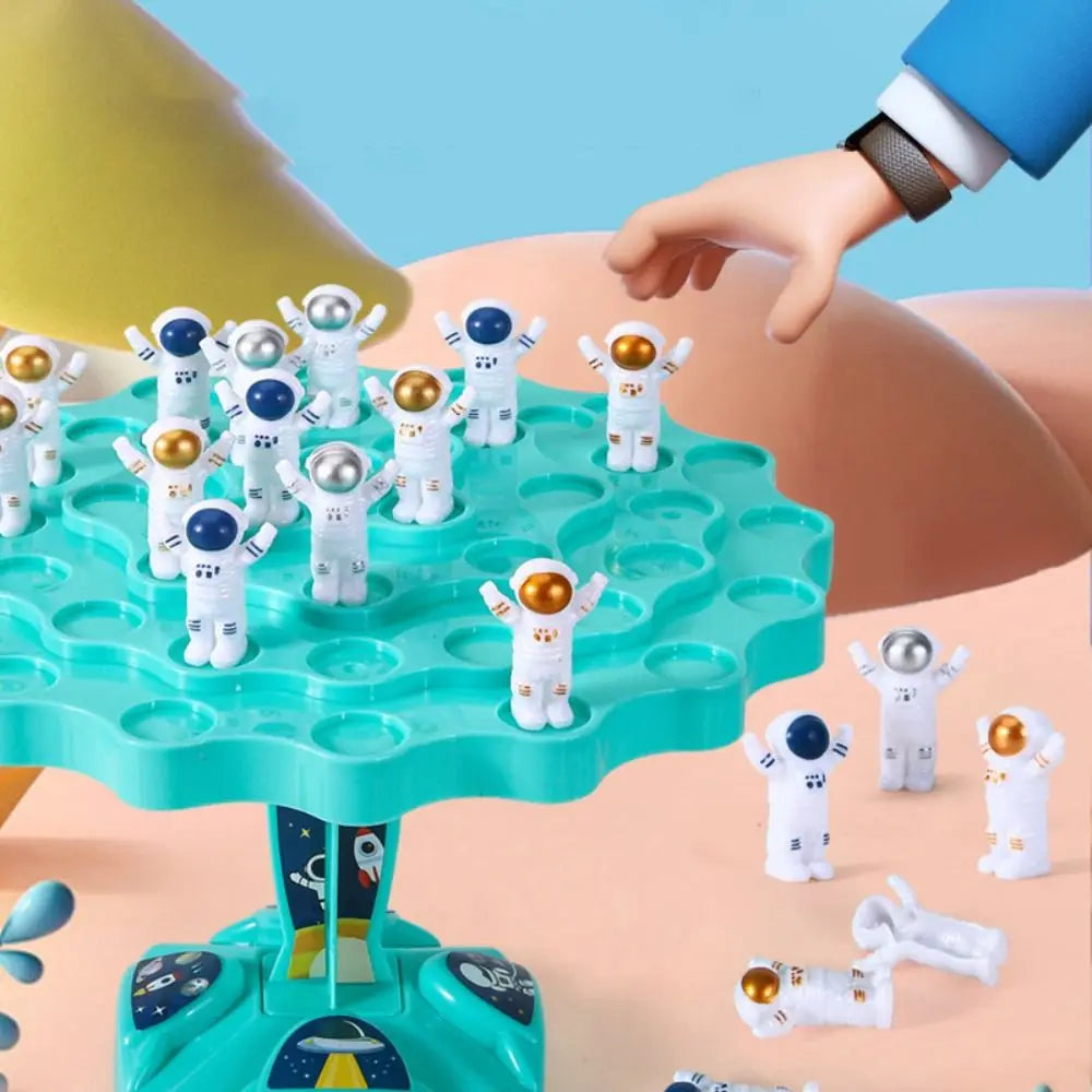 Fun Astronaut Frog Balancing Toy Balance Tree Puzzle Toy