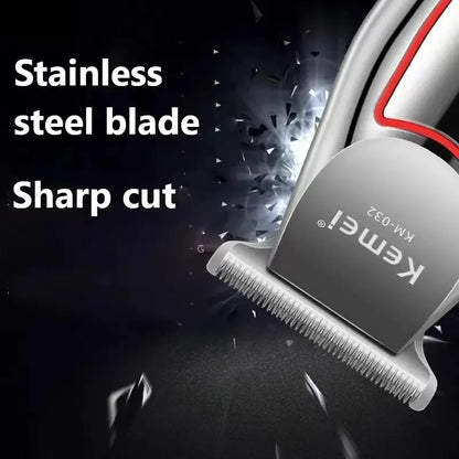 KEMEI Profession Hair Trimmer Electric Beard Trimmer