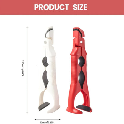 3-in-1 Heat-Proof Dish Clips for Kitchen, Anti-Slip Plate Grippers