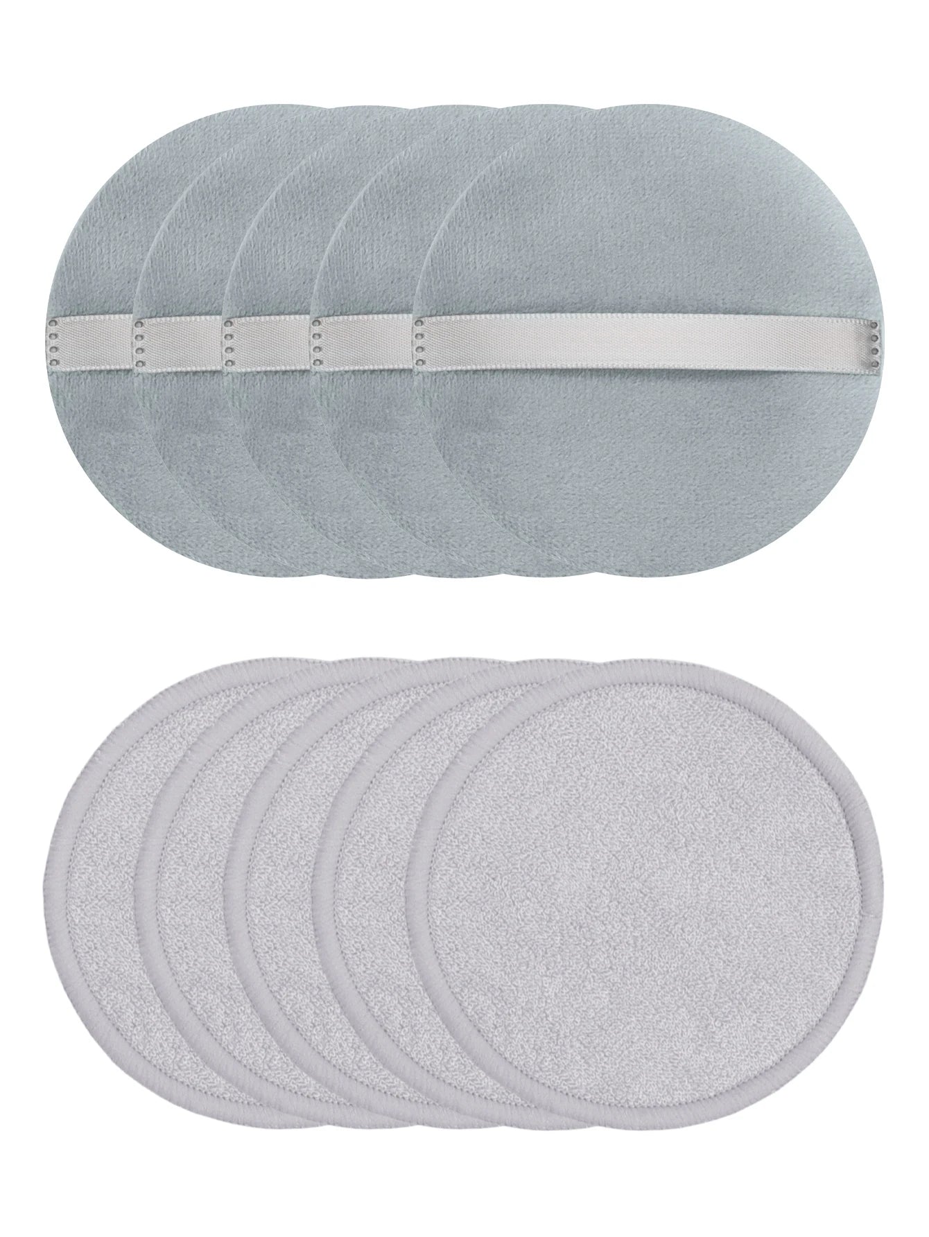 10Pcs Makeup Remover Pads Can Be Soaked in Water