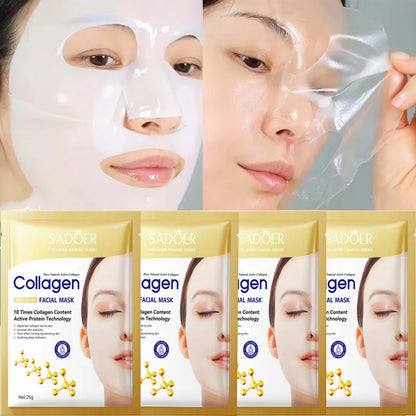 Collagen Anti Wrinkle Facial Mask Anti Aging Fade Fine Lines