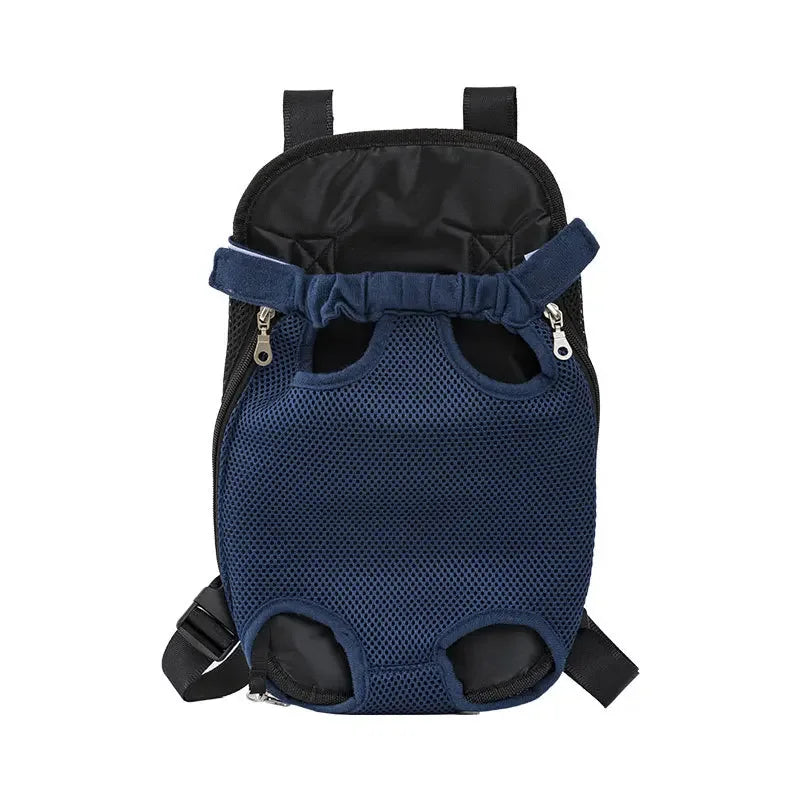 Adjustable Cat Carrier Bag Pet Double Shoulder Backpack