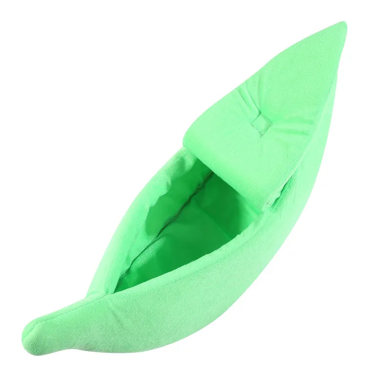 Cute Cats Beds Deep Sleep Comfort In Winter Bed Banana Shape
