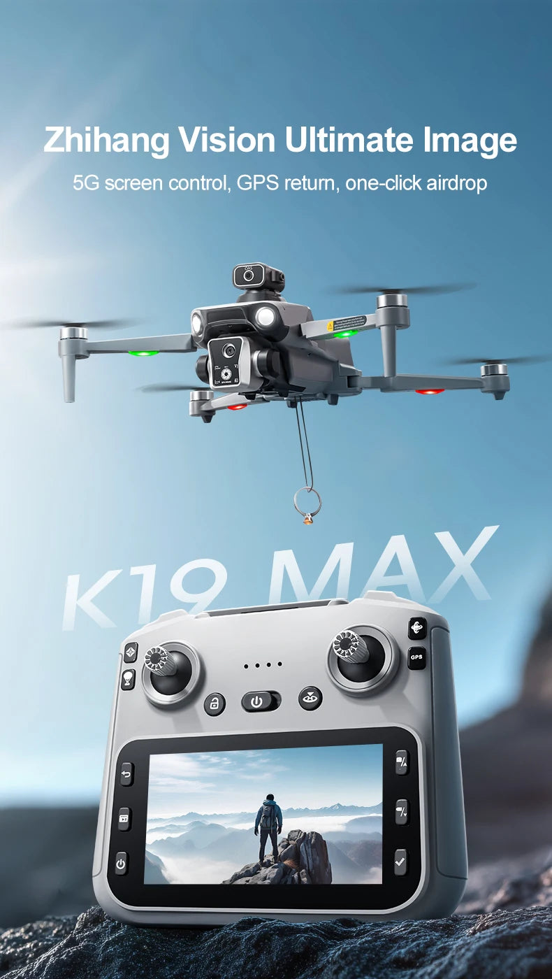 New K19 MAX GPS Drone Professional 8K Camera