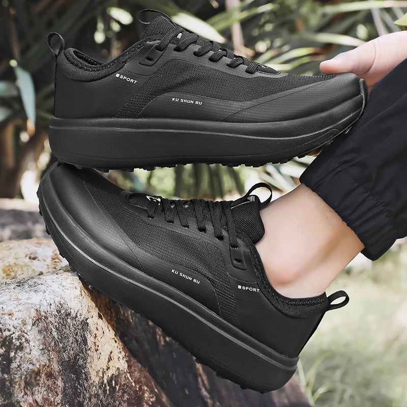 Men Women Hiking Breathable Trekking Jogging Walking Shoes