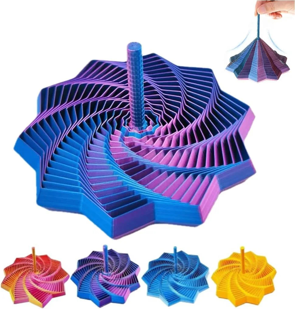 3D Printed Expanded Sensory Fidget Star