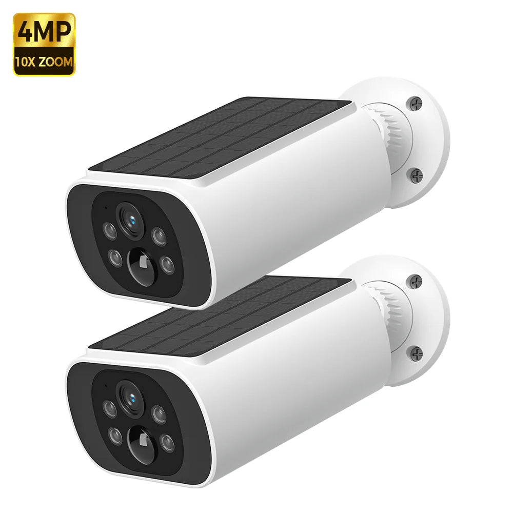 ALEVIO 2.5K Outdoor Solar Camera Wireless Cam WIFI
