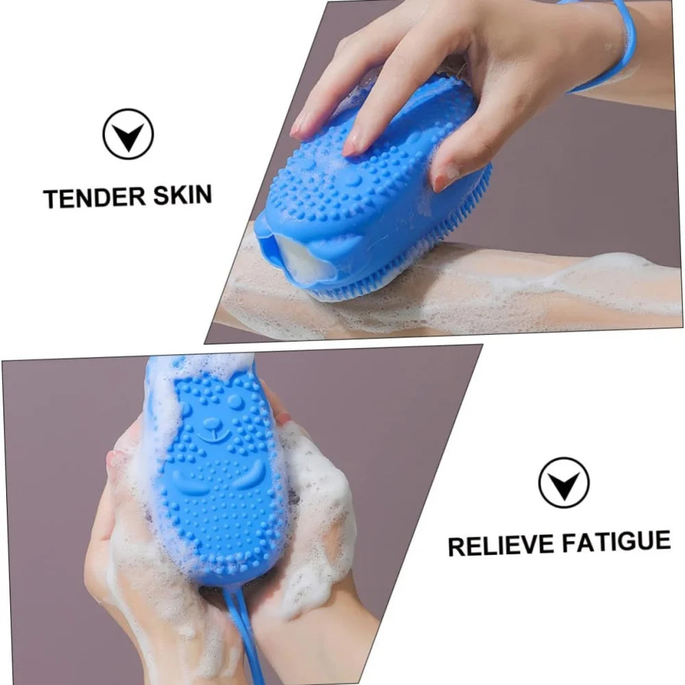 Double Side Silicone Bubble Bath Body Brush