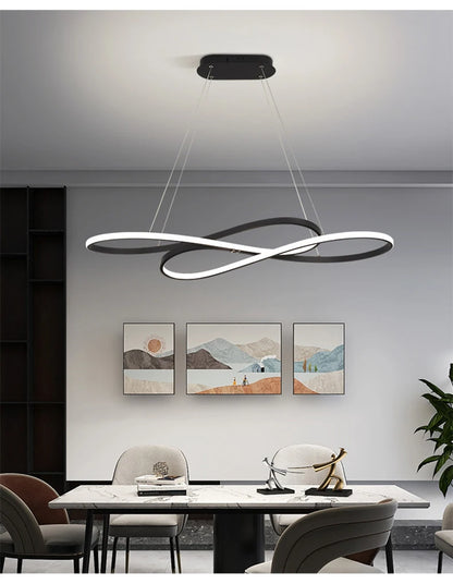 Nordic Simple LED Restaurant Pendant Lights Creative Light