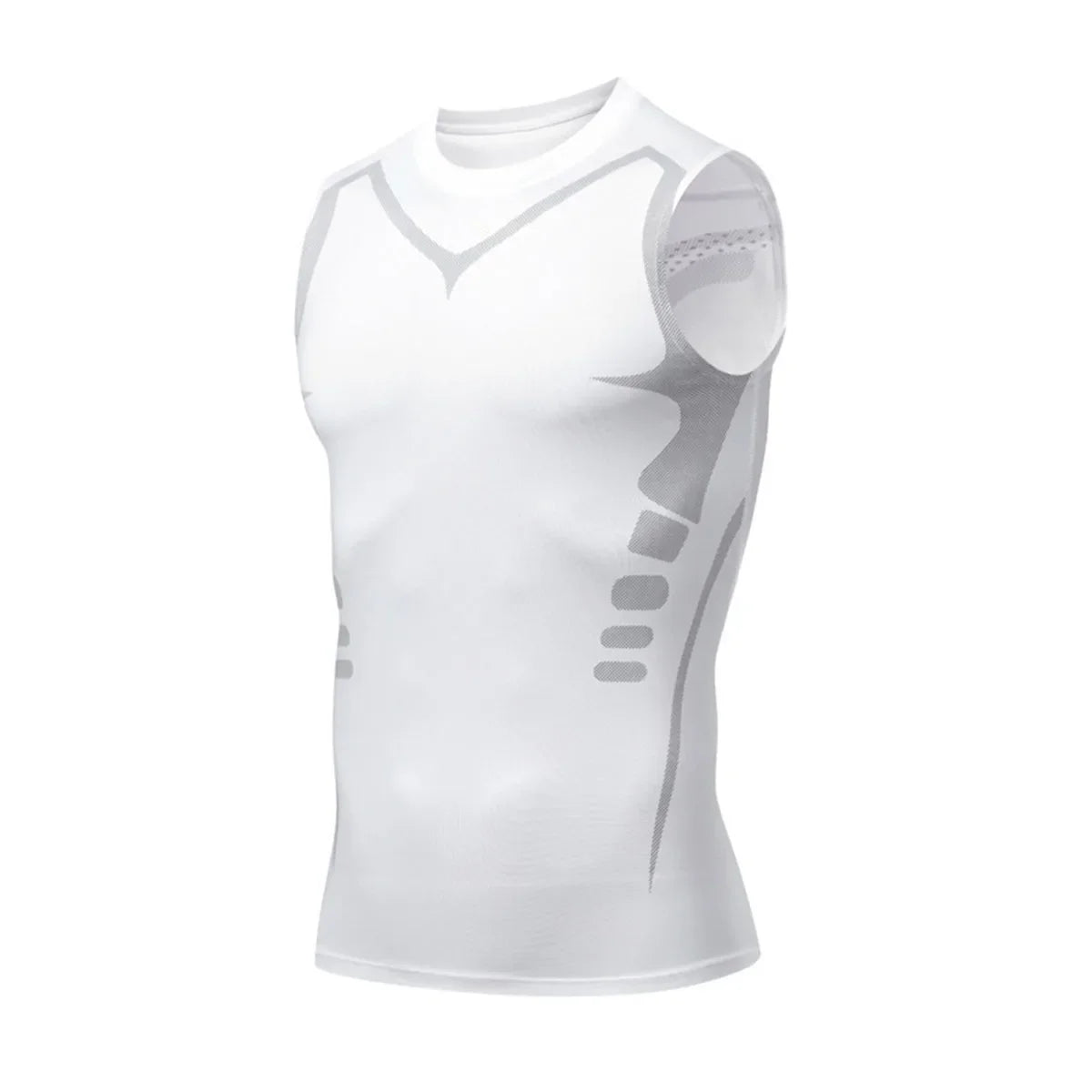 New Summer Fitness Compression Shirt For Men Shaping Sleeveless
