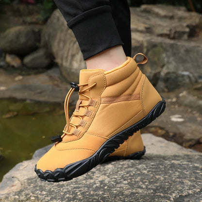 Men Plush Winter Boots Shoes Women Waterproof Snow Cotton Boots