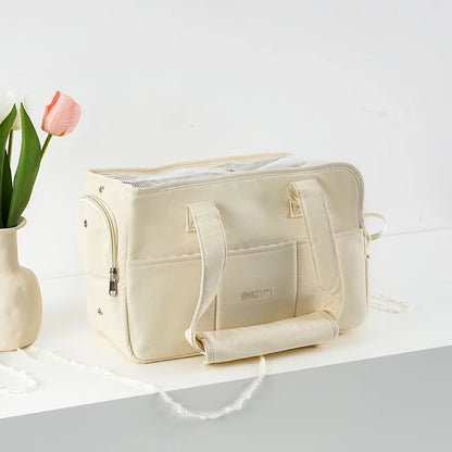 Pets Go Out and Pack Puppies. Portable One-Shoulder Bags