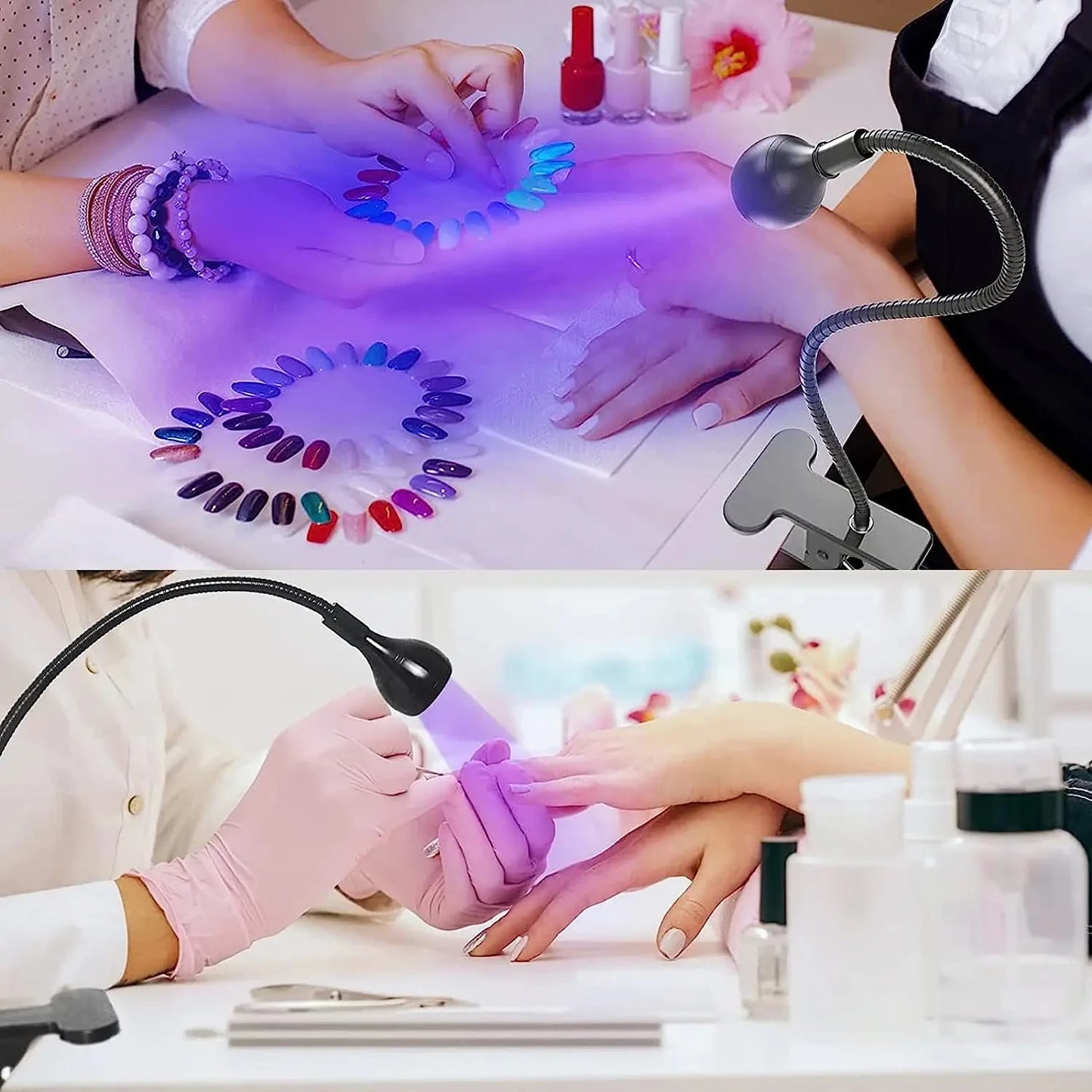 Led Ultraviolet Lights UV Nail Lamp 395nm UV Led Desk Lamp