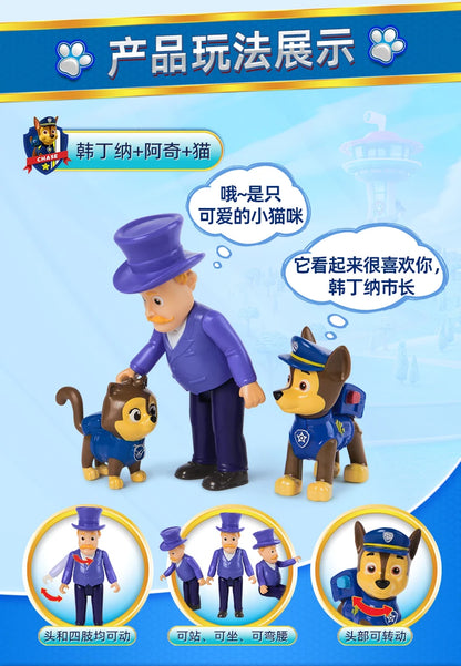 Original Paw Patrol Mayor Goodway Figure Set Children Toy