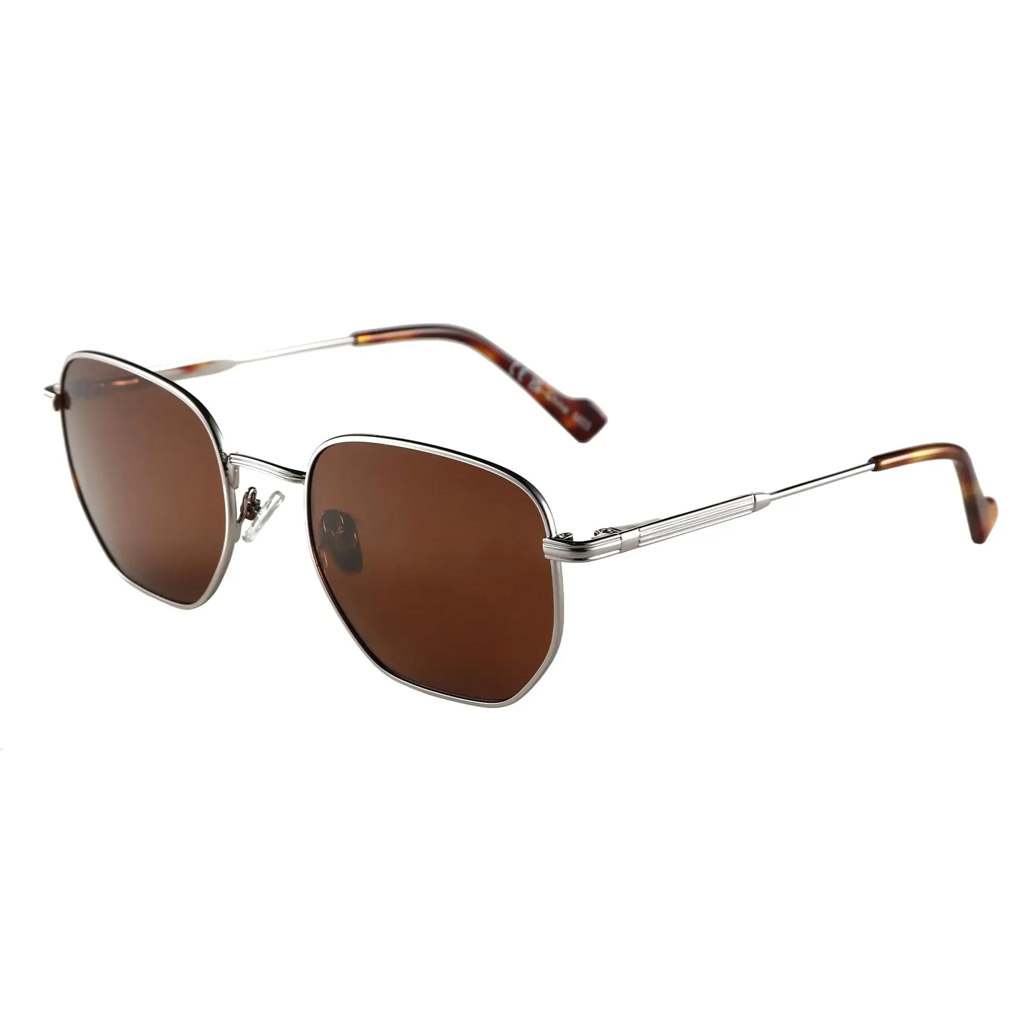 Fashion Hexagon Polarized Retro Sunglasses for Men Women-Vintage