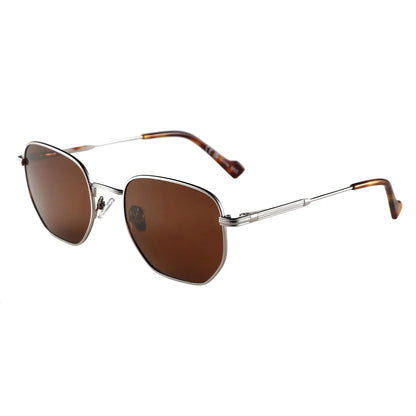 Fashion Hexagon Polarized Retro Sunglasses for Men Women-Vintage