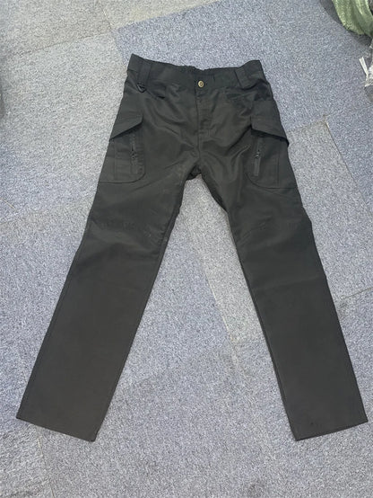 Asian Size Men City Pants Cargo Trousers Multi-pocket