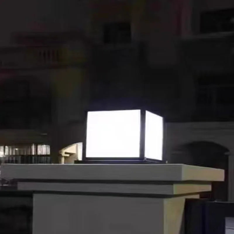 Solar Outdoor Light Waterproof Pillar Light Solar Energy Powered