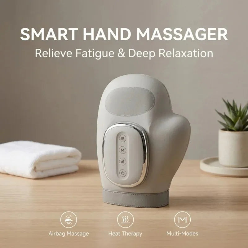 Hand Massager With Airbag Compression Finger Wrist Palm