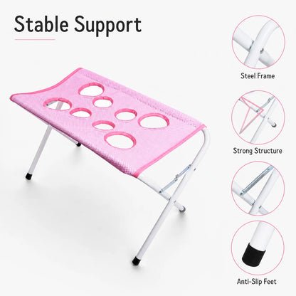 Pet Grooming Hammock Stand Foldable Cat Dog Bathing Rack