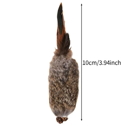 Artificial Rabbit Fur Cat Toys Hunting Ability Training Toy