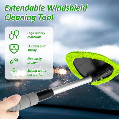 Car Windshield Cleaner Brush with 180°Rotating Cleaning Head