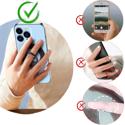 Stand For Tablet Magnetic 3 Sections Simplicity Ring Phone