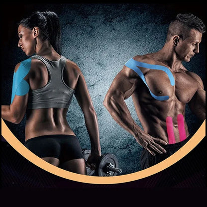 Sports Waterproof Kinesiology Tape Stickers Athletic Bandage