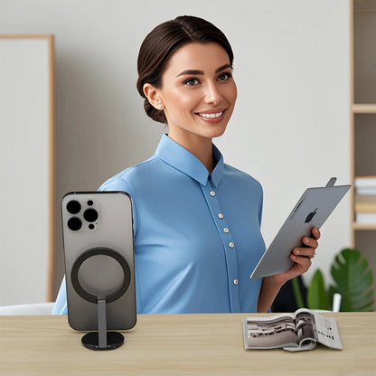 Stand For Tablet Magnetic 3 Sections Simplicity Ring Phone