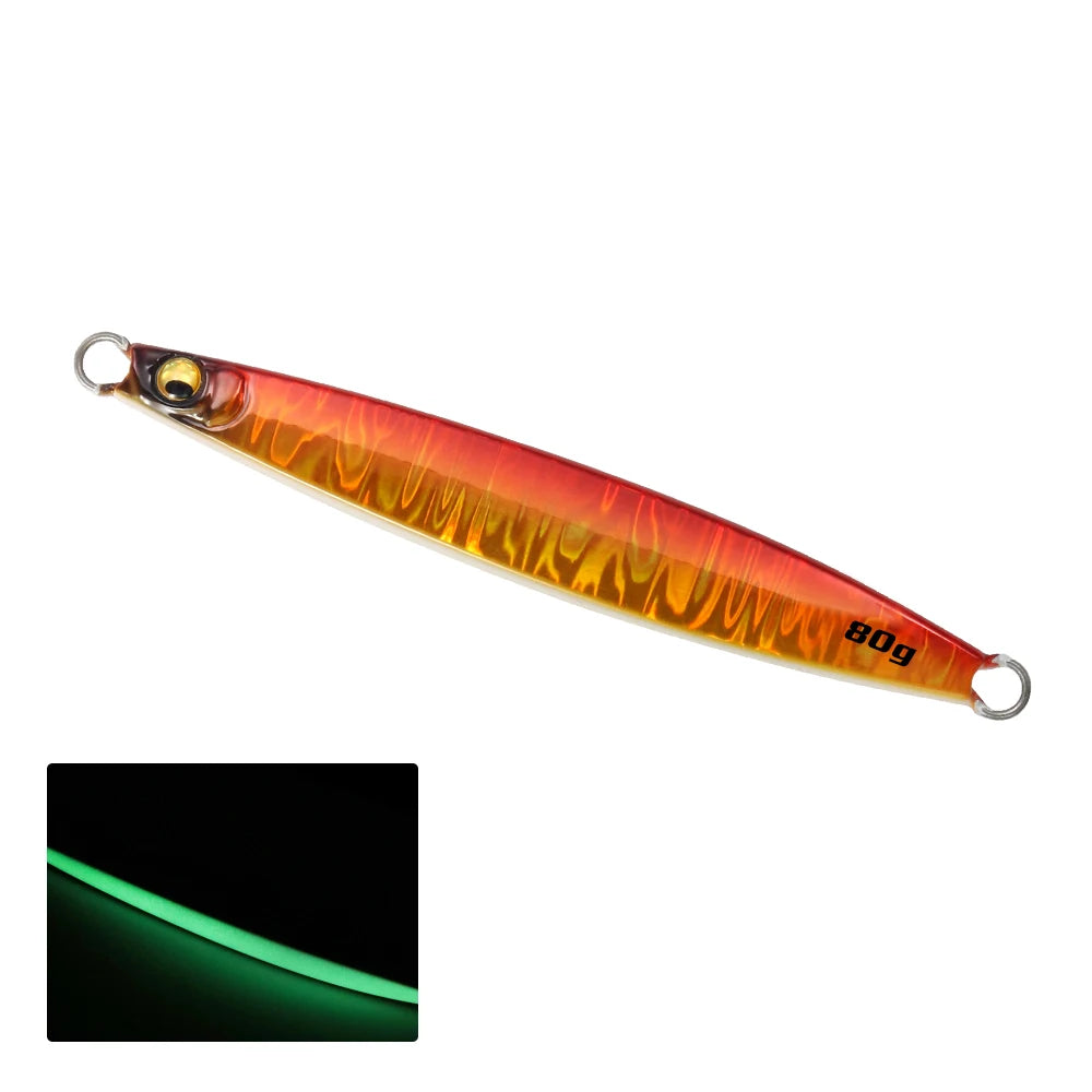 Vertical Jigging Lure Shore Long Casting Saltwater Fishing Lure