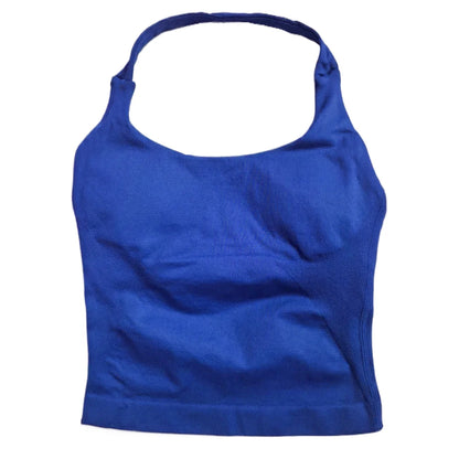 Gym Top Women Clothes Strappy Workout Tank Top Sports Bra