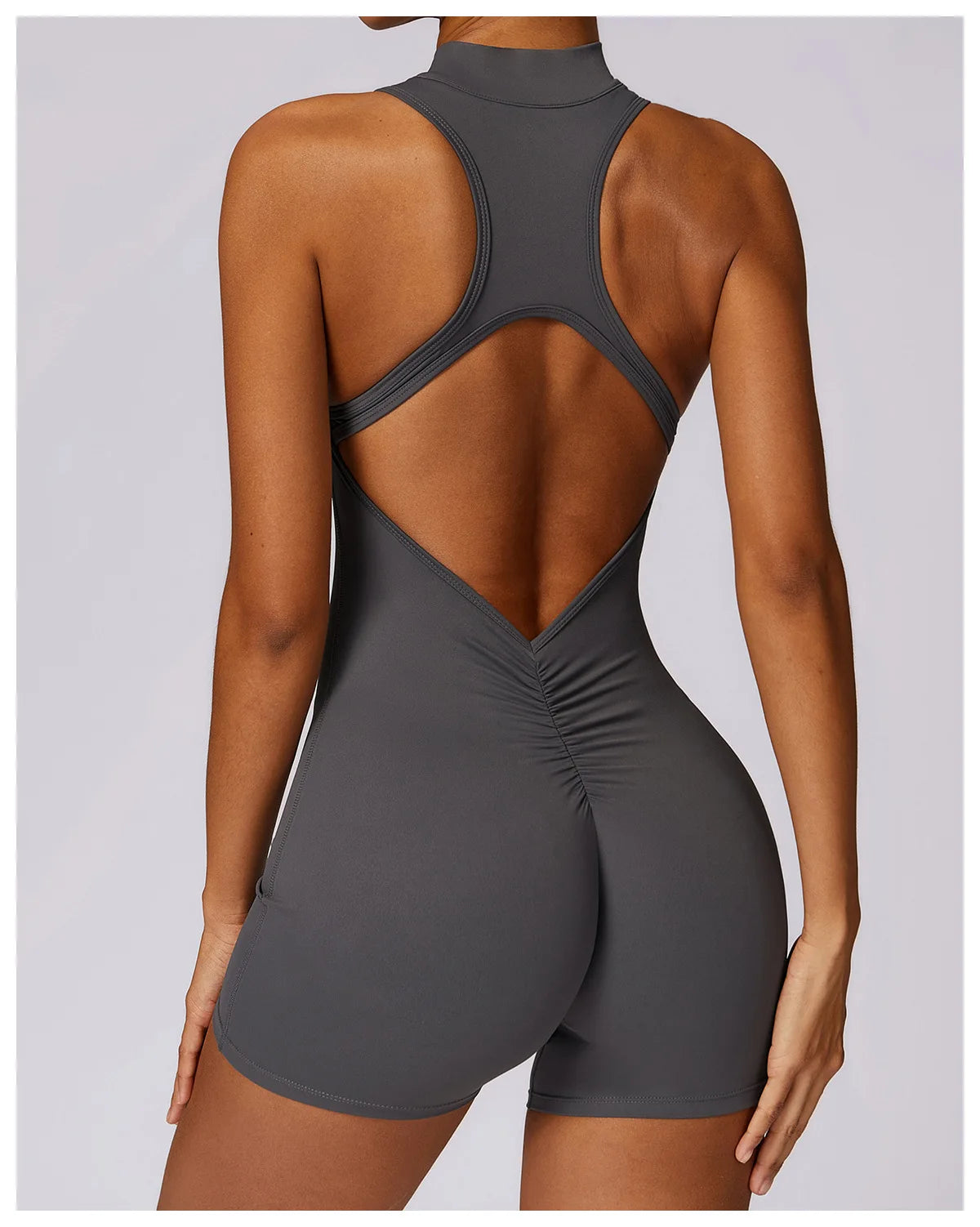 Scrunch Sports Overalls Gym Jumpsuit Women's Fitness