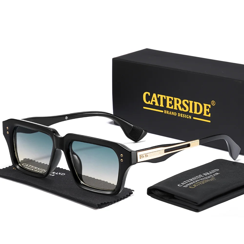 New Men's Square Sunglasses Premium PC Frame Eyewear