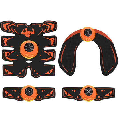 Wireless EMS Ab Trainer - Smart Muscle Stimulator for Home Fitness