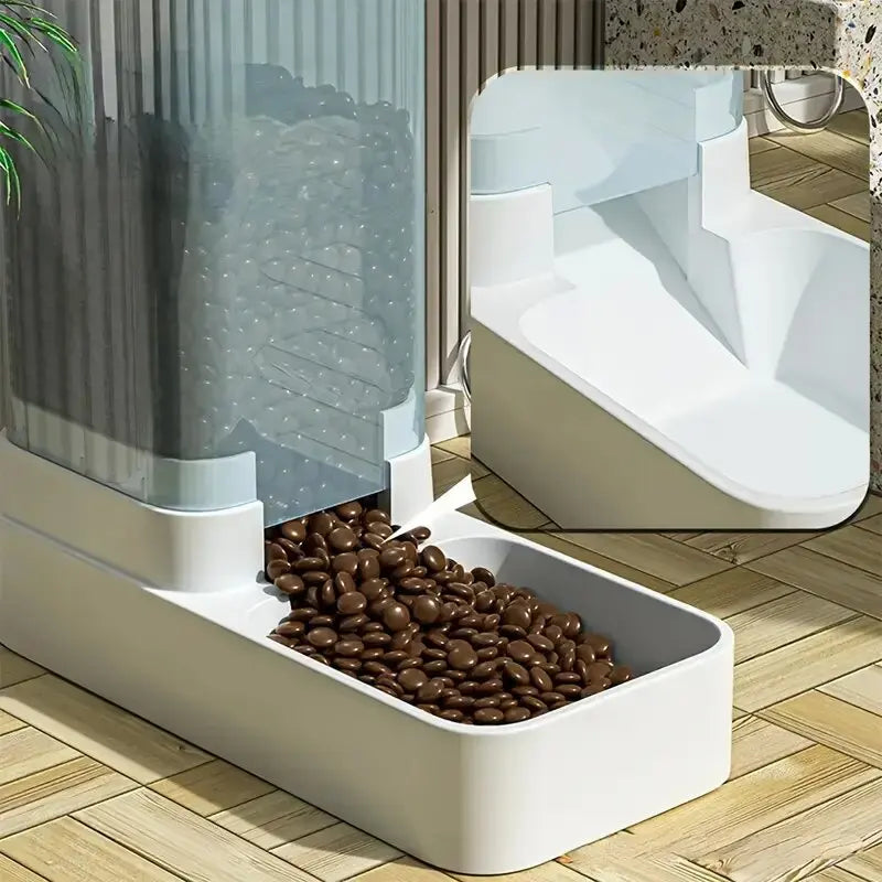 A2 Automatic Dog Feeder/Water Dispenser  Set